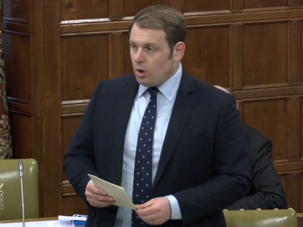Luke Taylor MP, Westminster Hall