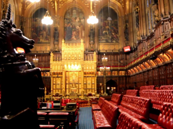 Image of House of Lords chamber