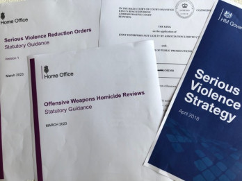 Image of Home Office document with SVRO on it