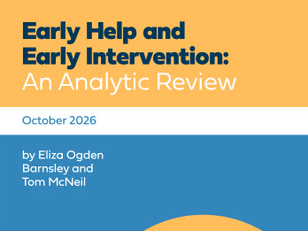 Early help and early interventions cover